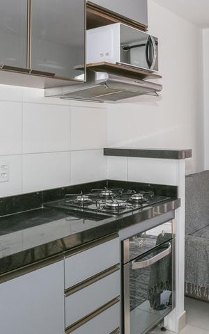 Apartamento à venda com 35m², 2 quartos e sem vaga Apartamento à venda com 35m², 2 quartos e sem vagaCozinha e Área de Serviço