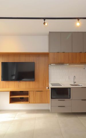 Studio para alugar com 30m², 1 quarto e sem vaga Studio para alugar com 30m², 1 quarto e sem vagaStudio