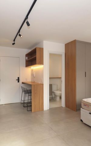 Studio para alugar com 30m², 1 quarto e sem vaga Studio para alugar com 30m², 1 quarto e sem vagaStudio