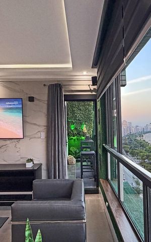 Apartamento para alugar com 148m², 3 quartos e 2 vagasSala
