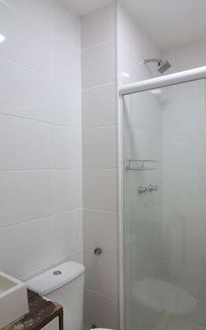 Apartamento à venda com 54m², 2 quartos e 1 vagaBanheiro Social