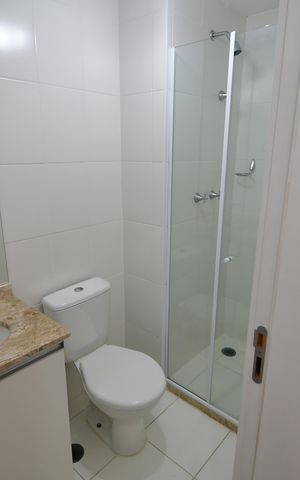 Apartamento à venda com 58m², 2 quartos e 1 vagaBanheiro Social