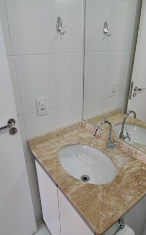 Apartamento à venda com 58m², 2 quartos e 1 vagaBanheiro Suíte
