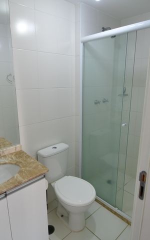 Apartamento à venda com 58m², 2 quartos e 1 vagaBanheiro Suíte