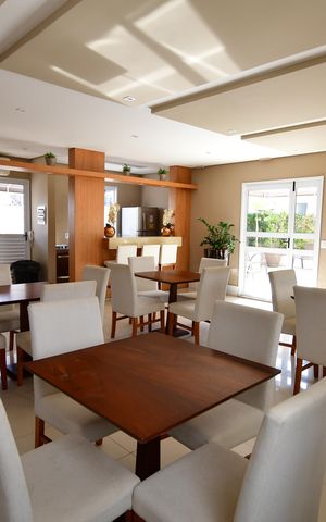 Apartamento à venda com 58m², 2 quartos e 1 vagaÁrea comum - Salão de festas