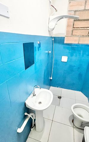 Casa para alugar com 27m², 1 quarto e sem vaga Casa para alugar com 27m², 1 quarto e sem vagaBanheiro/Lavanderia
