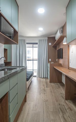 Apartamento para alugar com 25m², 1 quarto e sem vagaCozinha