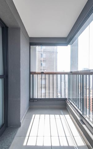 Apartamento para alugar com 25m², 1 quarto e sem vagaVaranda Studio