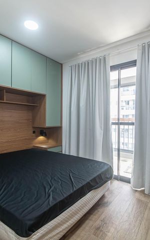 Apartamento para alugar com 25m², 1 quarto e sem vagaStudio