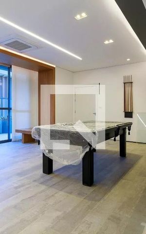 Apartamento para alugar com 25m², 1 quarto e sem vaga Apartamento para alugar com 25m², 1 quarto e sem vagaÁrea comum - Salão de Jogos