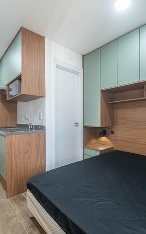 Apartamento para alugar com 25m², 1 quarto e sem vagaStudio