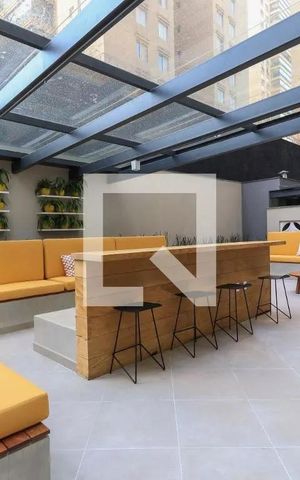 Apartamento para alugar com 25m², 1 quarto e sem vaga Apartamento para alugar com 25m², 1 quarto e sem vagaÁrea comum - Churrasqueira