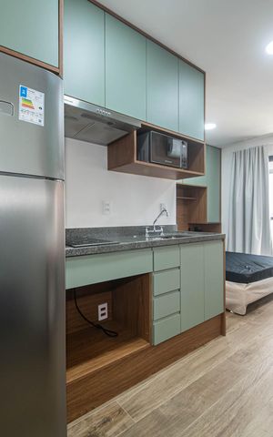 Apartamento para alugar com 25m², 1 quarto e sem vagaCozinha