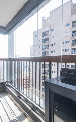 Apartamento para alugar com 25m², 1 quarto e sem vagaVaranda Studio