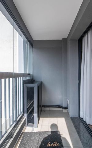 Apartamento para alugar com 25m², 1 quarto e sem vagaVaranda Studio