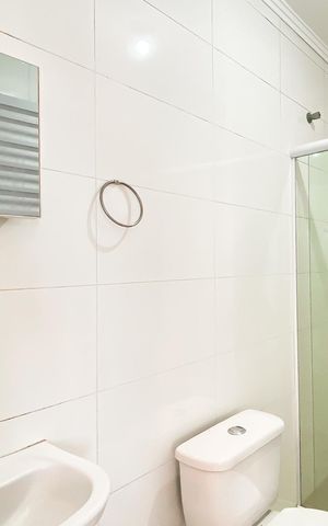 Apartamento para alugar com 35m², 1 quarto e sem vagaBanheiro 