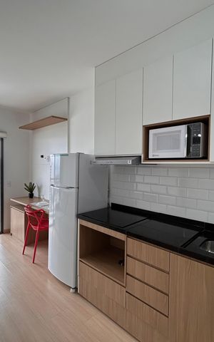 Apartamento para alugar com 33m², 1 quarto e sem vaga Apartamento para alugar com 33m², 1 quarto e sem vagaCozinha
