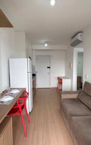 Apartamento para alugar com 33m², 1 quarto e sem vaga Apartamento para alugar com 33m², 1 quarto e sem vagaSala
