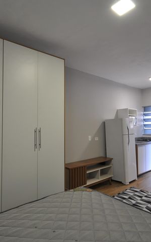 Studio para alugar com 25m², 1 quarto e sem vagaSala/Quarto