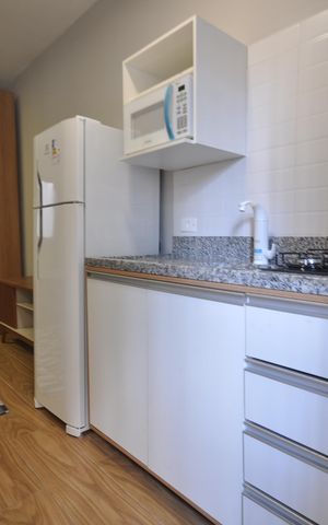 Studio para alugar com 25m², 1 quarto e sem vagaCozinha