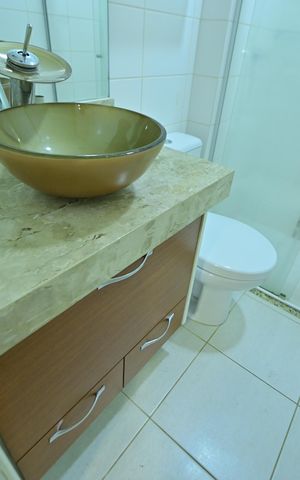 Apartamento para alugar com 71m², 2 quartos e 1 vaga Apartamento para alugar com 71m², 2 quartos e 1 vagaBanheiro