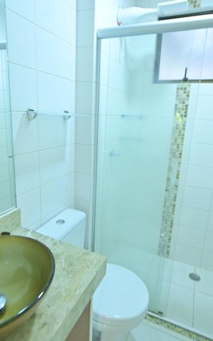 Apartamento para alugar com 71m², 2 quartos e 1 vaga Apartamento para alugar com 71m², 2 quartos e 1 vagaBanheiro