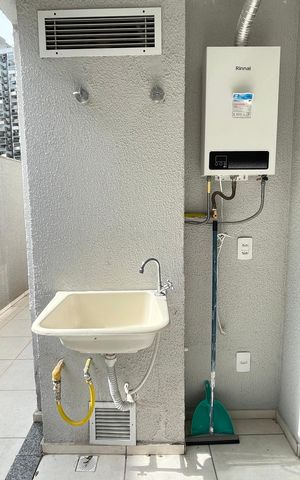 Apartamento para alugar com 53m², 2 quartos e 1 vaga Apartamento para alugar com 53m², 2 quartos e 1 vagaÁrea de Serviço