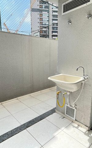 Apartamento para alugar com 53m², 2 quartos e 1 vaga Apartamento para alugar com 53m², 2 quartos e 1 vagaÁrea de Serviço