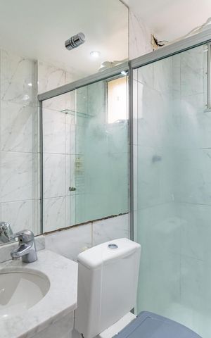 Apartamento para alugar com 50m², 2 quartos e 1 vaga Apartamento para alugar com 50m², 2 quartos e 1 vagaBanheiro Social