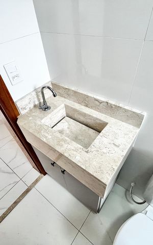 Apartamento à venda com 72m², 2 quartos e 1 vaga Apartamento à venda com 72m², 2 quartos e 1 vagaBanheiro