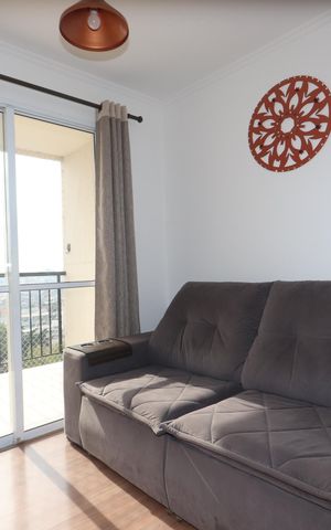 Apartamento à venda com 55m², 2 quartos e 1 vagaSala