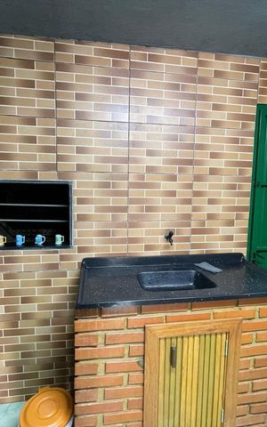 Casa à venda com 120m², 3 quartos e 2 vagas Casa à venda com 120m², 3 quartos e 2 vagasCozinha