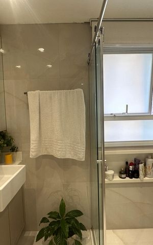 Apartamento à venda com 110m², 3 quartos e 2 vagasBanheiro da Suíte 1