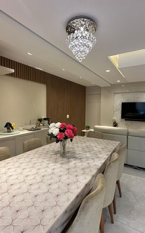 Apartamento à venda com 110m², 3 quartos e 2 vagasSala