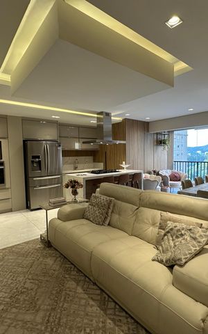 Apartamento à venda com 110m², 3 quartos e 2 vagasSala