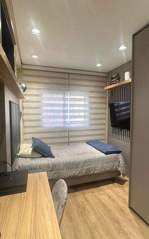 Apartamento à venda com 110m², 3 quartos e 2 vagasSuíte 2