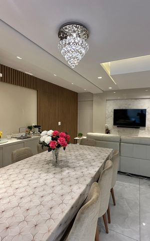 Apartamento à venda com 110m², 3 quartos e 2 vagasSala