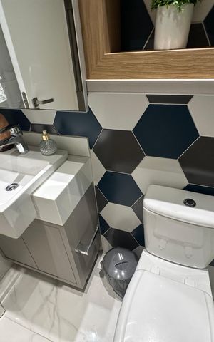 Apartamento à venda com 110m², 3 quartos e 2 vagasBanheiro da Suíte 2