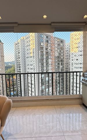 Apartamento à venda com 110m², 3 quartos e 2 vagasVaranda da Sala