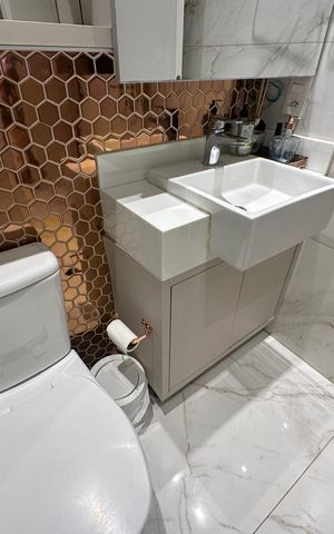 Apartamento à venda com 110m², 3 quartos e 2 vagasBanheiro Social
