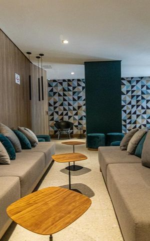 Apartamento para alugar com 36m², 2 quartos e sem vagaHall Social