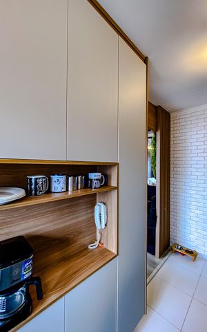 Apartamento à venda com 44m², 2 quartos e 1 vagaCozinha