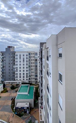 Apartamento à venda com 44m², 2 quartos e 1 vagaVista do Quarto 1