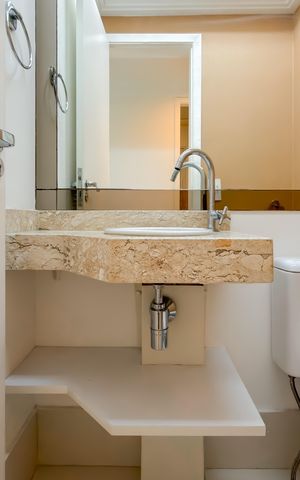 Apartamento à venda com 107m², 3 quartos e 2 vagas Apartamento à venda com 107m², 3 quartos e 2 vagasLavabo