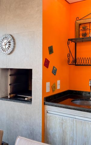 Apartamento à venda com 107m², 3 quartos e 2 vagas Apartamento à venda com 107m², 3 quartos e 2 vagasVaranda gourmet