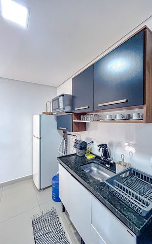 Apartamento para alugar com 45m², 2 quartos e sem vagaCozinha e Área de Serviço