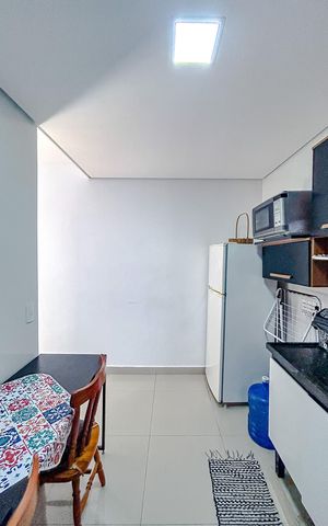 Apartamento para alugar com 45m², 2 quartos e sem vagaCozinha e Área de Serviço