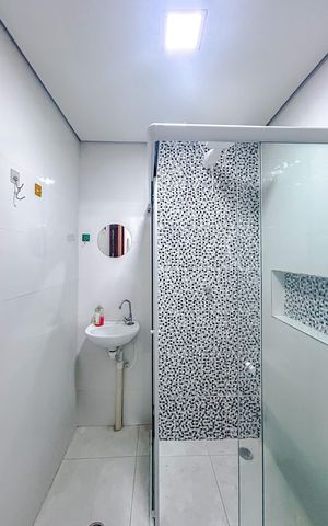 Apartamento para alugar com 45m², 2 quartos e sem vagaBanheiro