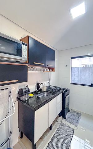 Apartamento para alugar com 45m², 2 quartos e sem vagaCozinha e Área de Serviço