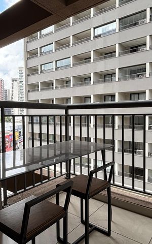 Studio à venda com 27m², 0 quarto e sem vaga Studio à venda com 27m², 0 quarto e sem vagaVaranda